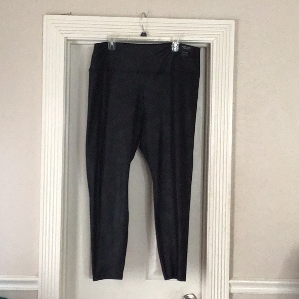 Simply Vera Vera Wang faux leather legging 1x